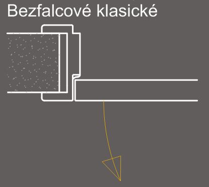 bezfalcove klasicke